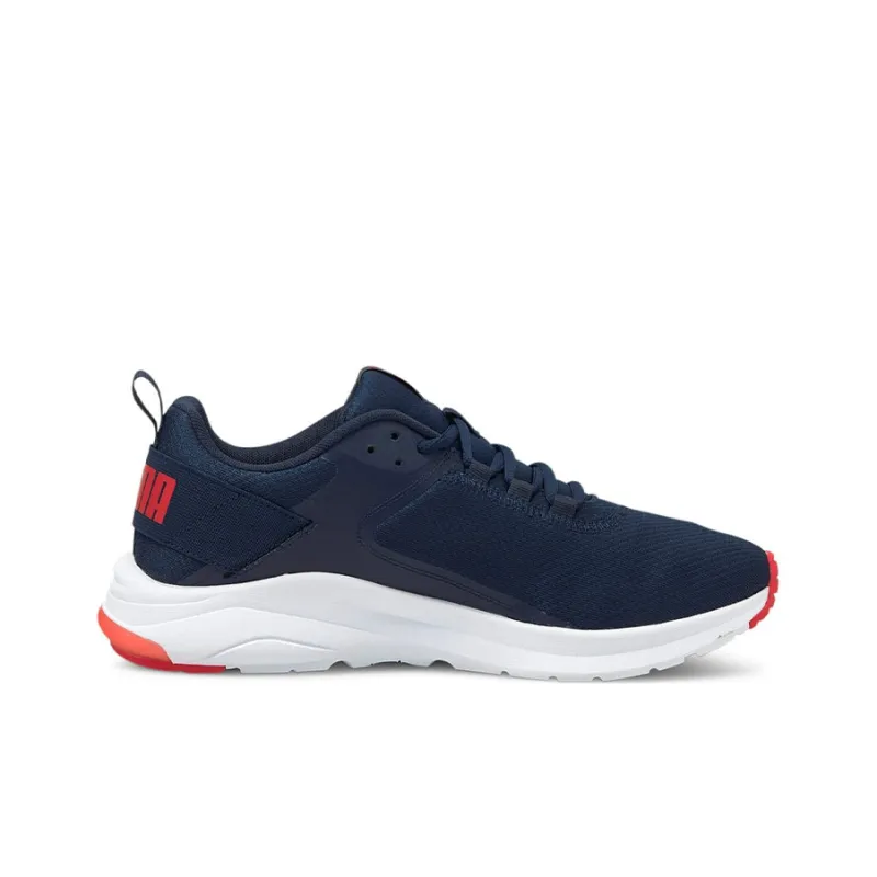 PUMA Electron Running Shoes Men Low-Top Blue/White/Red-1