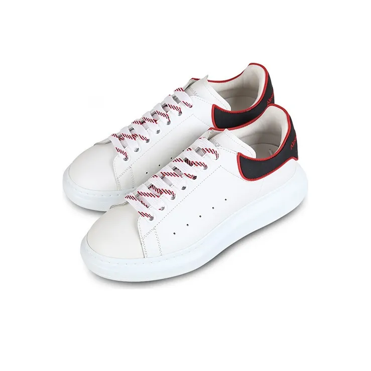 Alexander McQueen Oversized White Black Red Outline-2