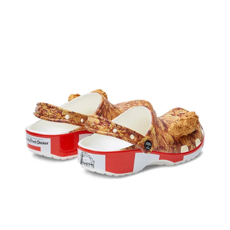 Crocs Kfc X Crocs Classic Clog Crossover Beach Sandals Unisex Multi Color-2