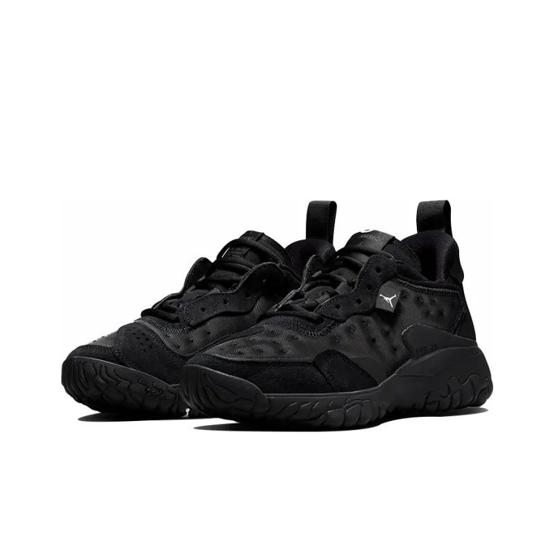 JORDAN Delta 2 Triple Black Running Shoes Black Women's-2