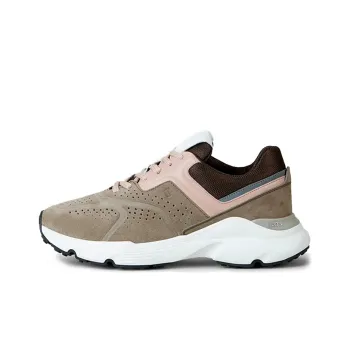 TOD'S Casual Shoes Women's Low-Top Yellow/Pink/Brown