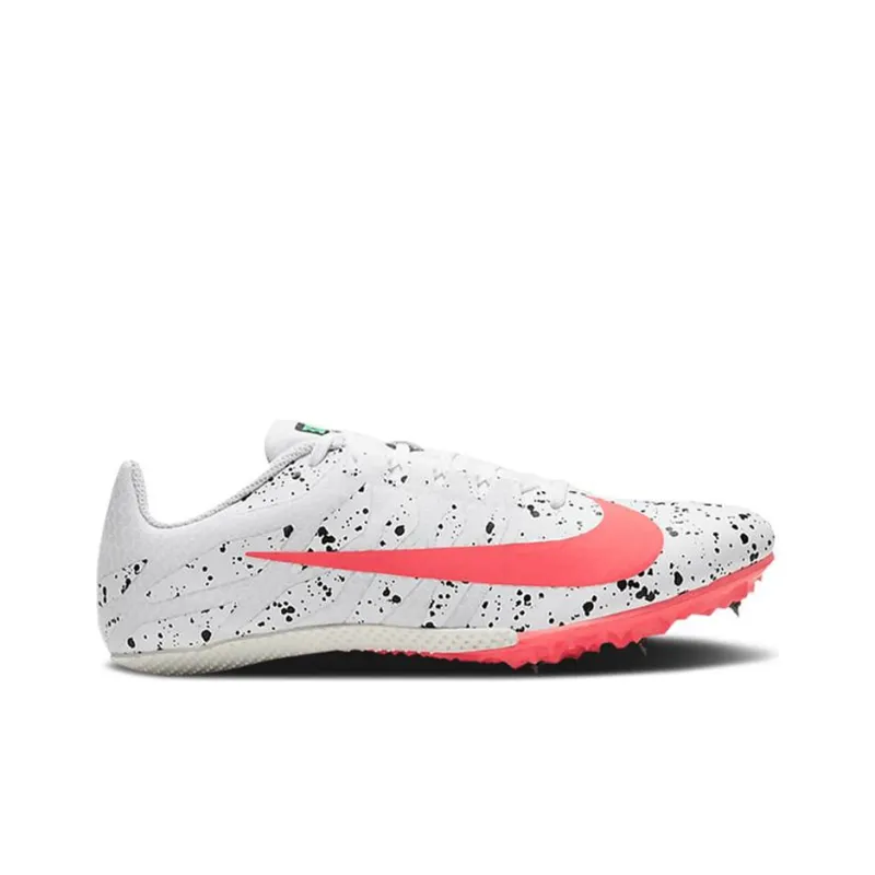 Nike Zoom Rival S 9 Paint Splatter White Crimson Jade Women's-1