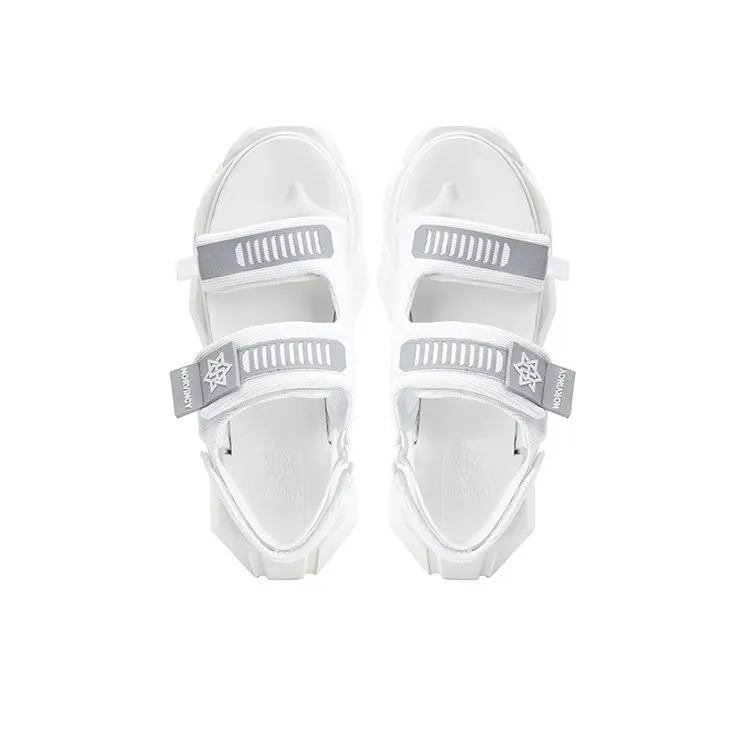 NORVINCY Urban Techwear Beach Fashion Adjustable Buckle Squashy And Bouncy Feeling Trendy Beach Sandals-2
