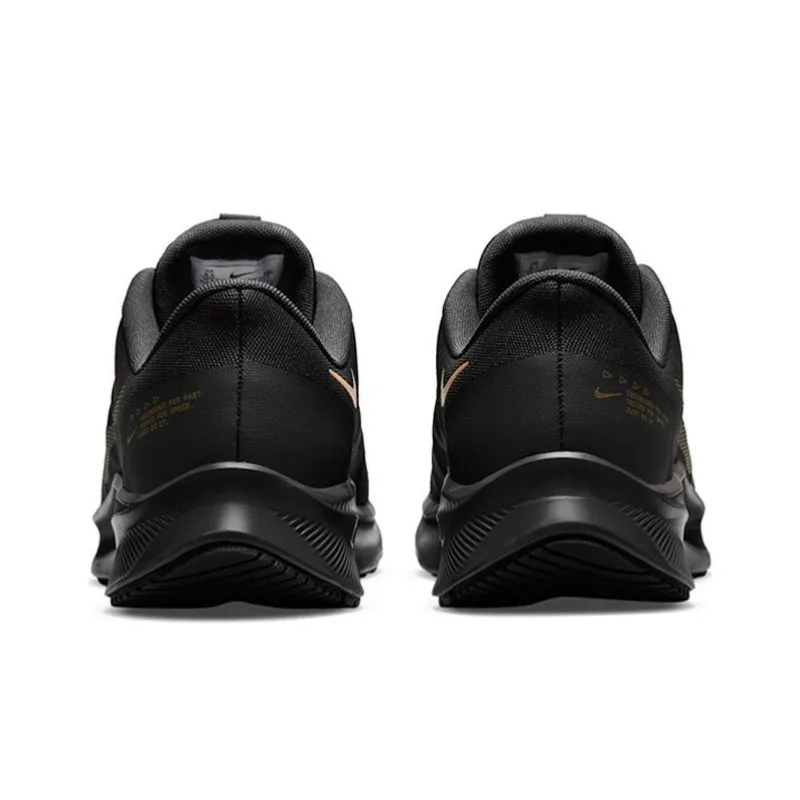 Nike Quest 4 Black Metallic Gold-4