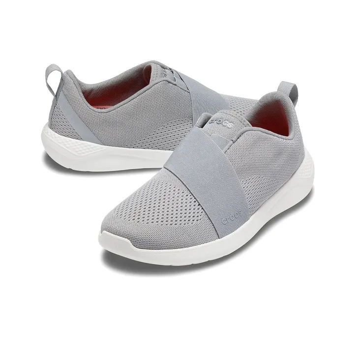 Crocs LiteRide Modform Slip On Shoes 'Grey White'-3