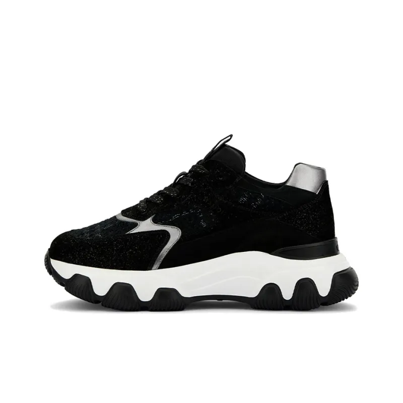 HOGAN Hyperactive Wear-Resistant Slip-Resistant Cushioning Low-Top Casual Shoes Women's-0