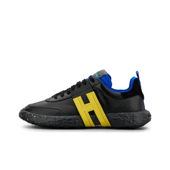 HOGAN 3R Casual Shoes Men Low Top Black