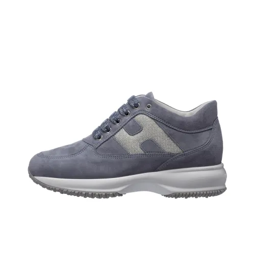 HOGAN Interactive Cushioning Anti-Slip And Wear-Resistant Low-Top Running Shoes Women's Violet