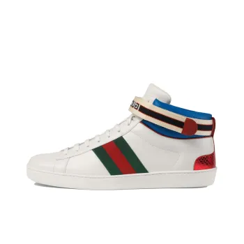 GUCCI Ace Stripe High Top White
