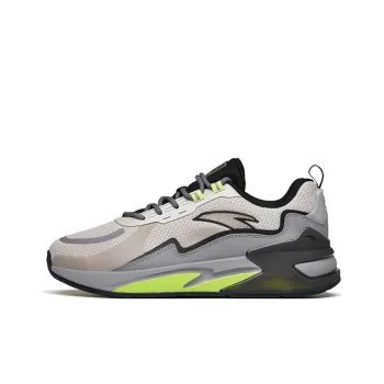 Anta Pursuing Clouds Low Top Sports Casual Shoes Men's Gray Black