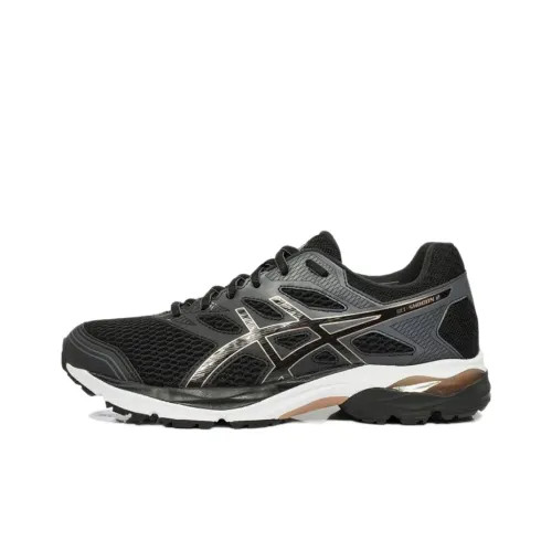 Asics Gel-Shogun 2 Running Shoes Women's Low-Top Black/Gold