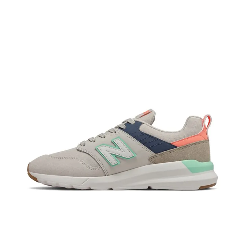 New Balance NB 009 Running Shoes Women's Low-Top Gray/Blue/Orange/Green-0