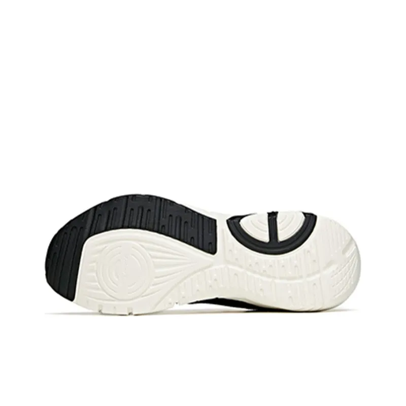 ANTA Running Shoes Men Low Top Black/Cool Gray-5