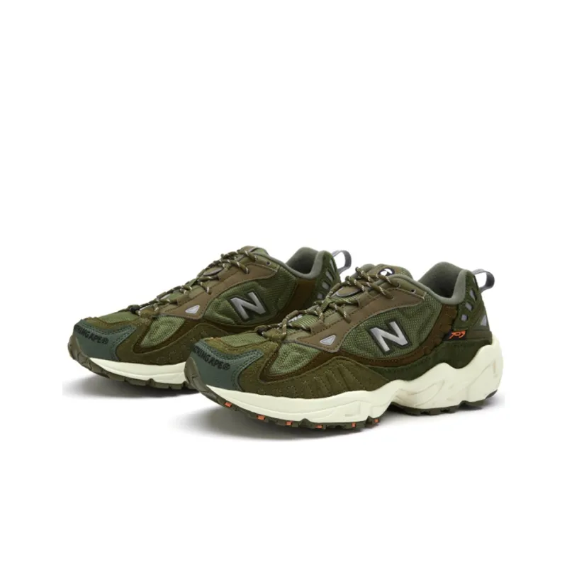 New Balance Aape X New Balance 703 Series Dark Green-1