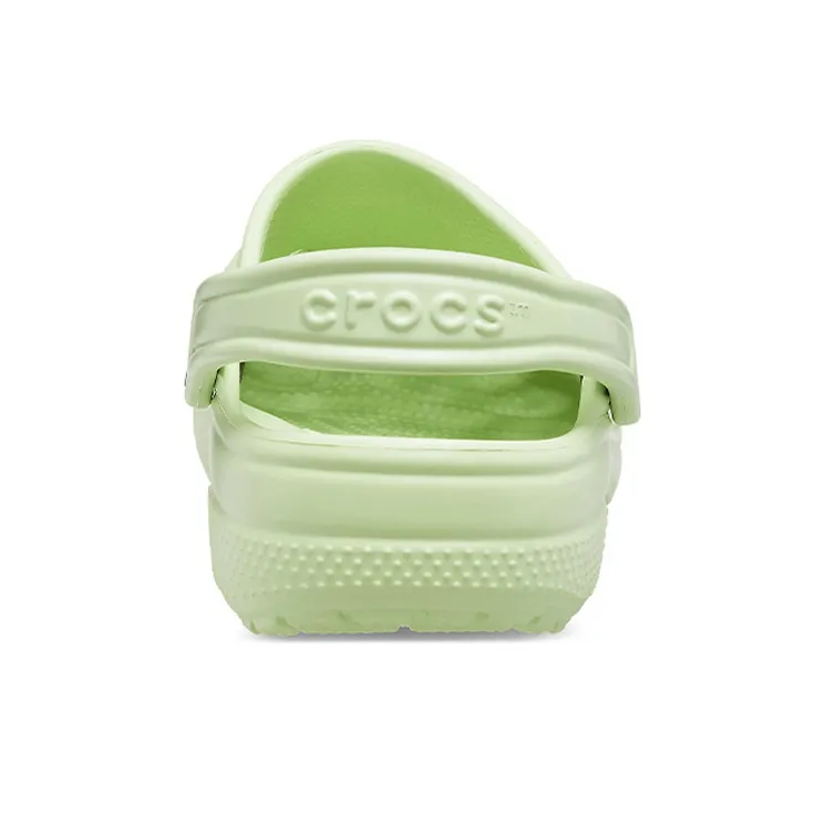 Crocs Classic Crocs Beach Unisex Gray Green Sandals-4