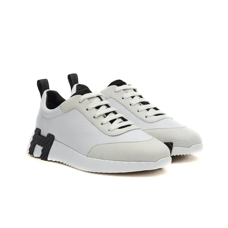 HERMES Bouncing Sneakers Blanc Women's-2