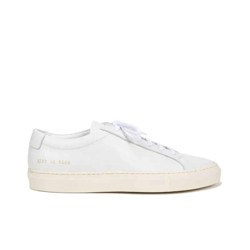 COMMON PROJECTS Low Top Skateboard Shoes Men's White-1
