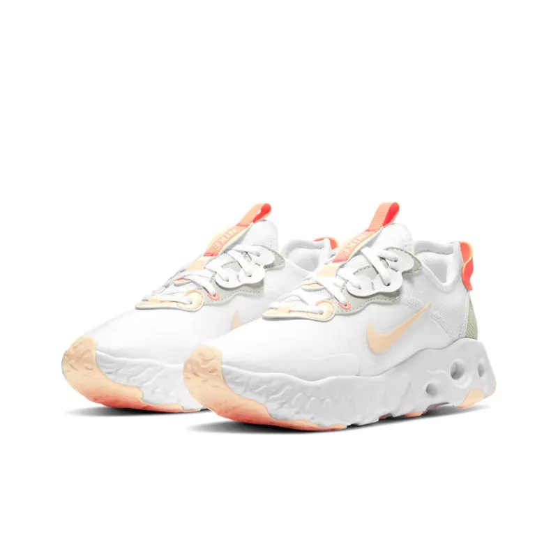 Nike React ART3MIS White/Orange Women's-2