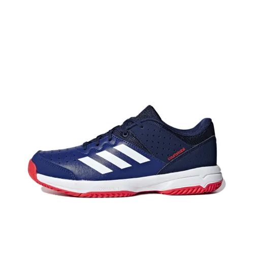 Adidas COURT STABIL Running Shoes Women's Low-Top Dark Blue