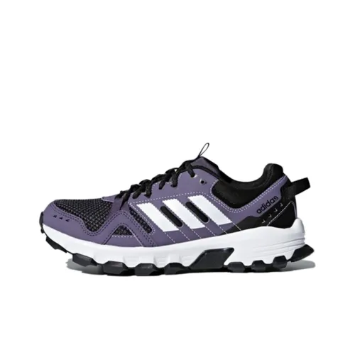 Adidas Rockadia Trail Running Shoes Women's Low-Top Black/Purple