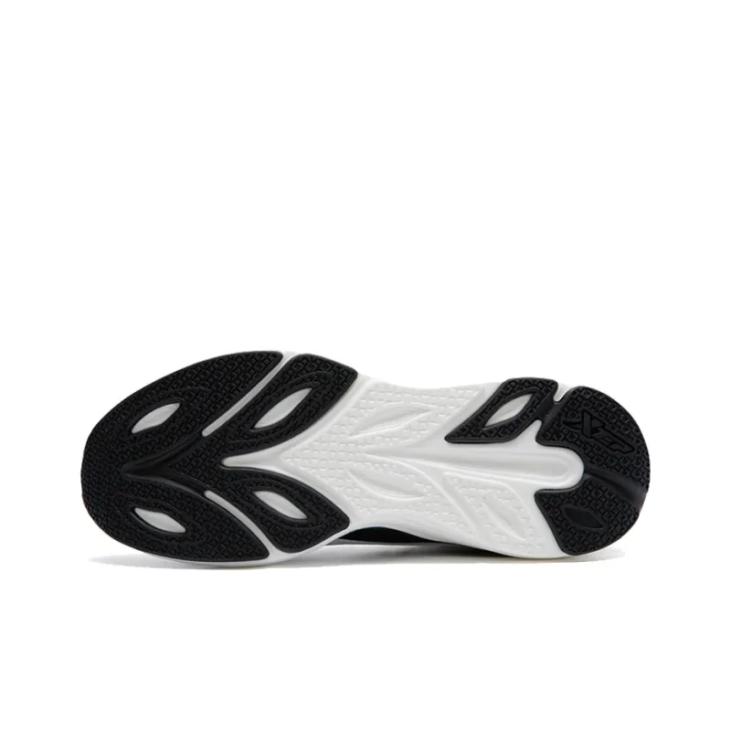 XTEP Inkjet Running Shoes Men's White Black Gray-3