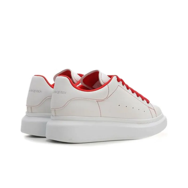 Alexander McQueen Larry Sneakers 'White Red' Women's-3