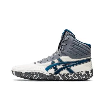 Asics Aggressor 4 'White Mako Blue'