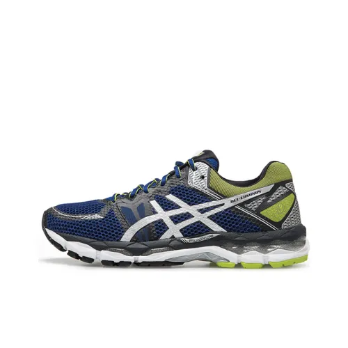 Asics Gel-Kayano 21 Running Shoes Men Low-Top Blue/Green