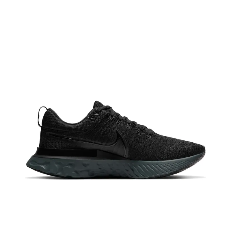 Nike React Infinity Run Flyknit 2 Black Iron Grey-1