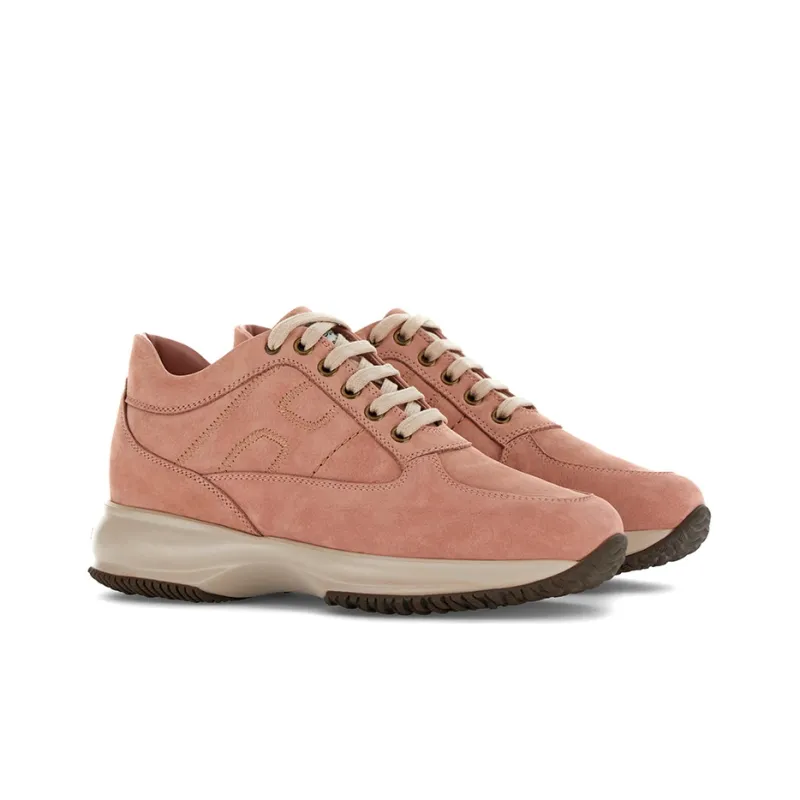 HOGAN Interactive Low-Top Casual Shoes Women's Pink-2