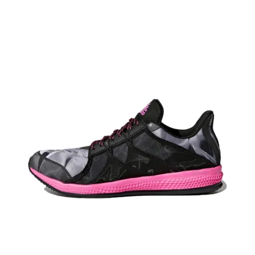 Adidas Gym Running Shoes Women's Low-Top Carbon Black