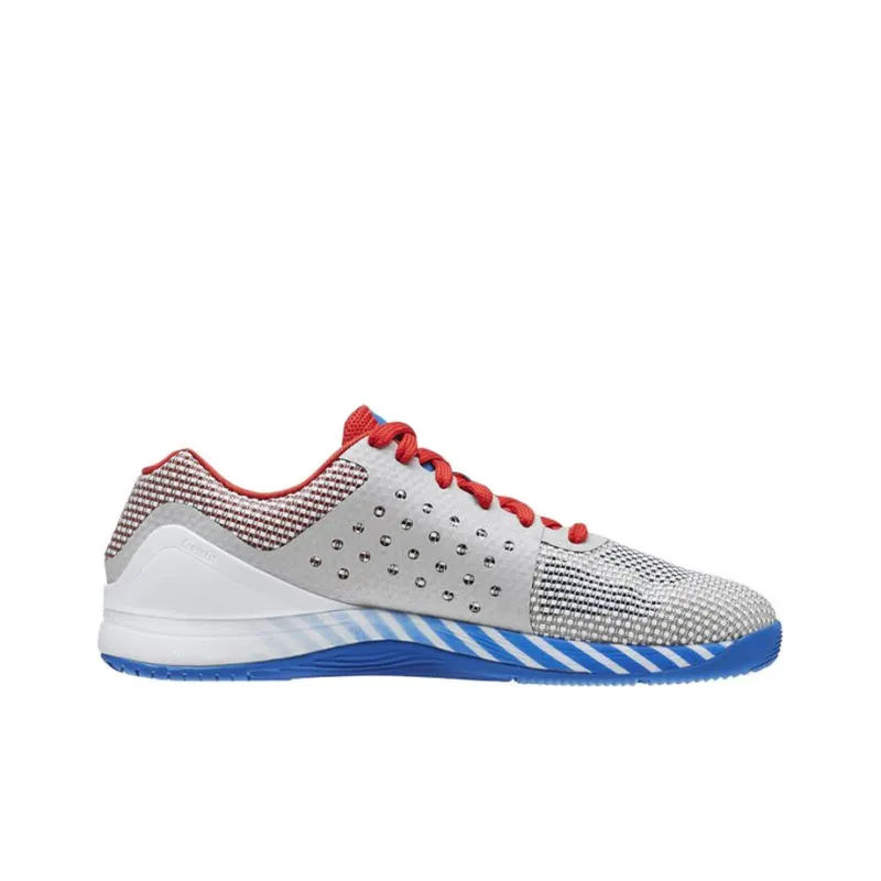 Reebok Crossfit Nano 7.0 White/Blue Red Black Skull-1