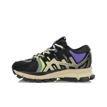 LiNing Paris Fashion Apparel Weekly Walk Collection Furious Rider ACE Low-Top Running Shoes Women's Black Apricot Green