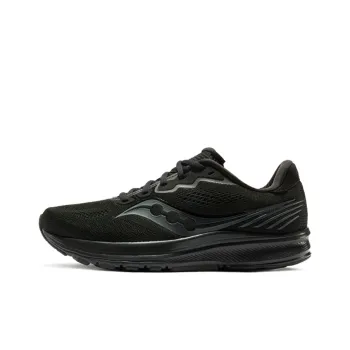 Saucony Ride Yutu 14 Cushioned Wear-Resistant Support Low-Top Training Running Shoes Men's Black