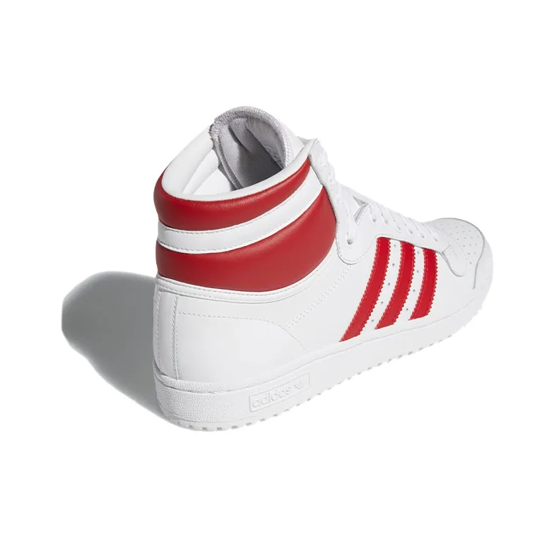 Adidas Top Ten Hi White Scarlet-4