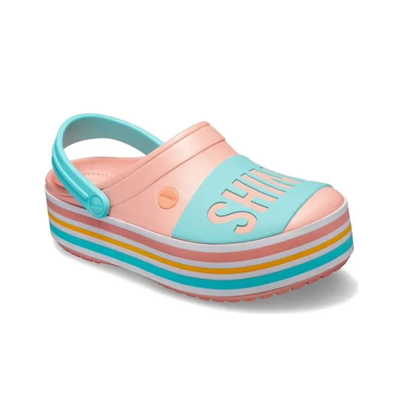 Crocs Cb Platform Bold Color Melon Unisex Clog-1