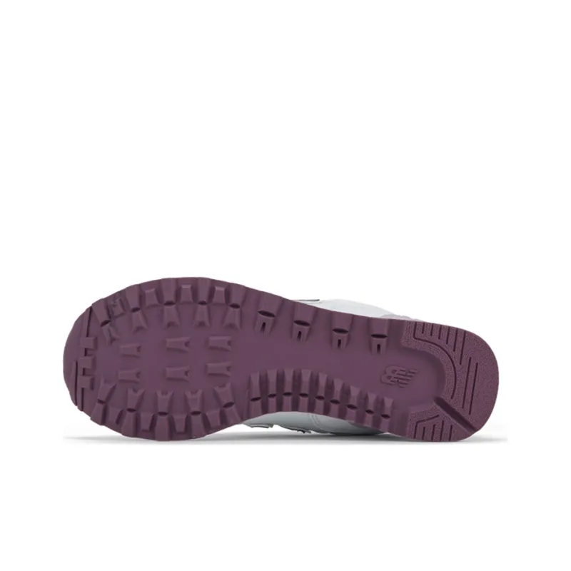 New Balance 574 White/Purple Women's-4