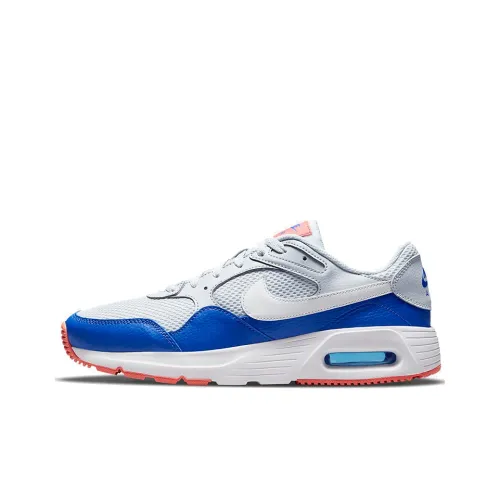 Nike Air Max SC Running Shoes Men Low-Top White/Blue/Red