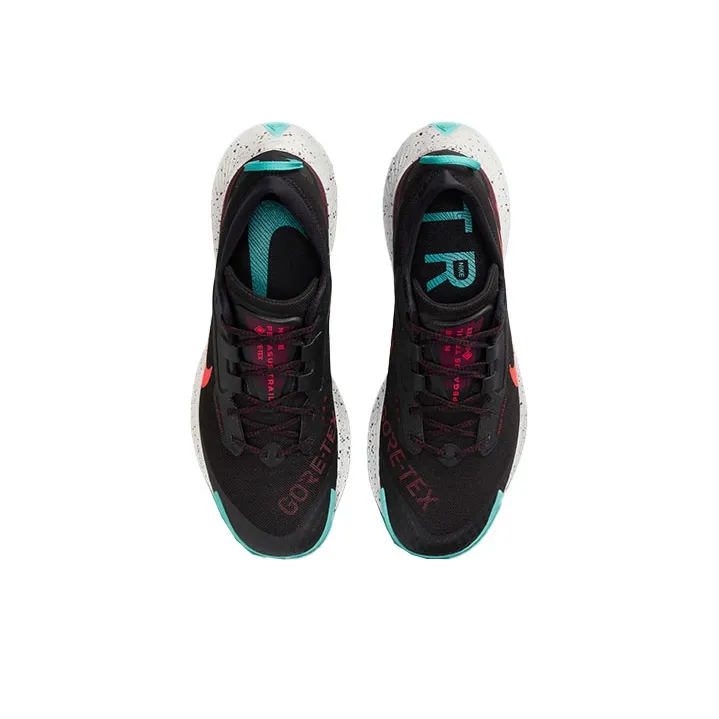 Nike Pegasus Trail 3 Gore Tex Black Dynamic Turquoise Bright Crimson-3