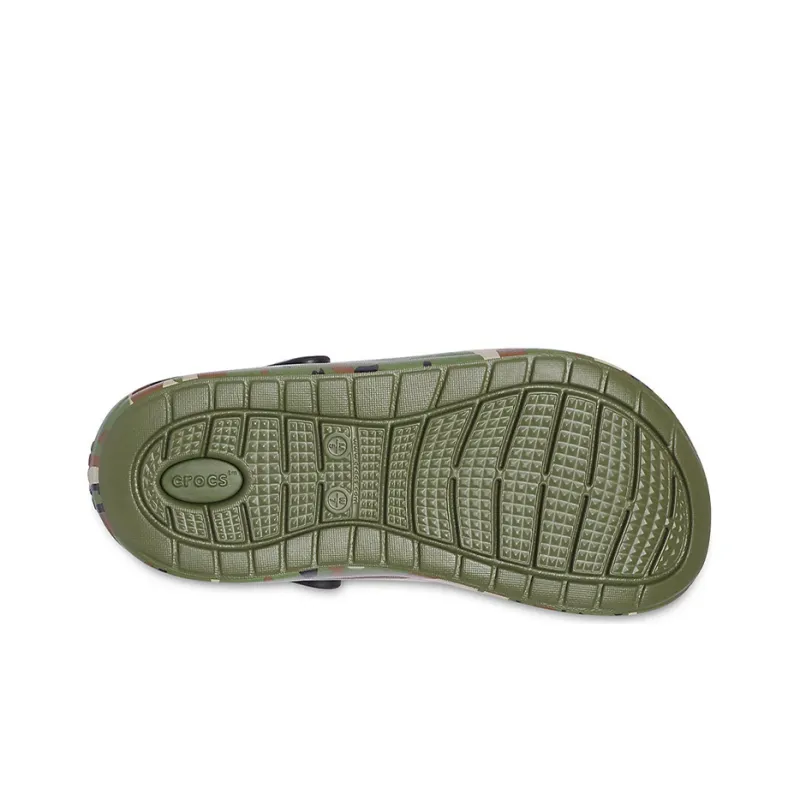 Crocs LiteRide Shoe Printing Classic Sandals Unisex Black-6