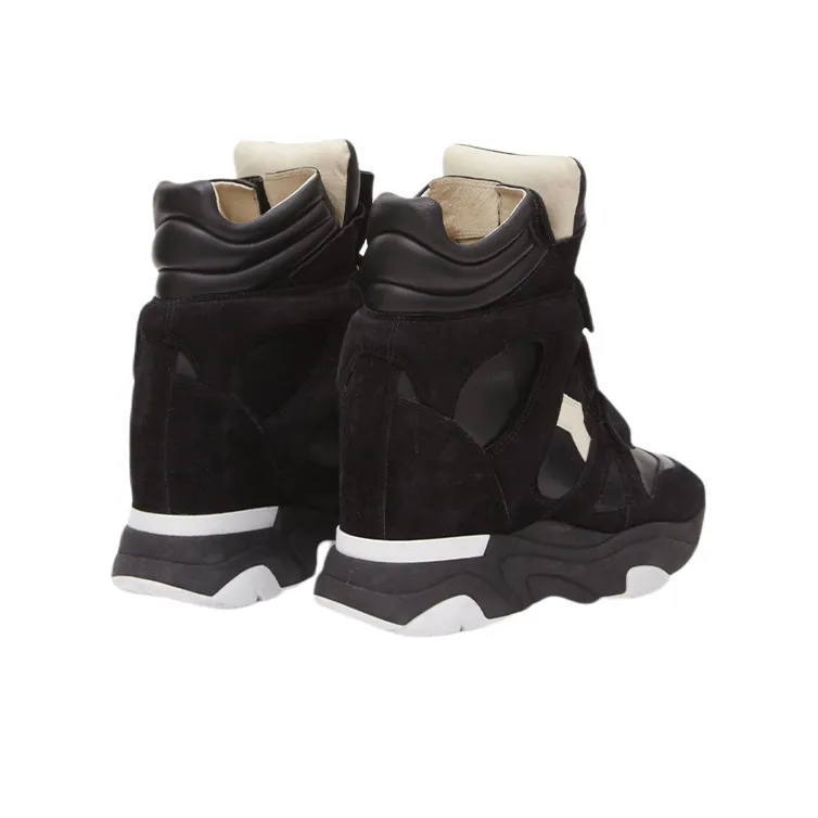 ISABEL MARANT Casual Shoes Women's High Top Black-4