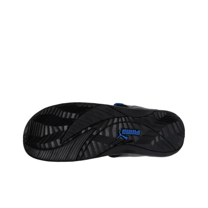 PUMA Hexa Idp Beach Sandals Unisex Black Gray Blue-4