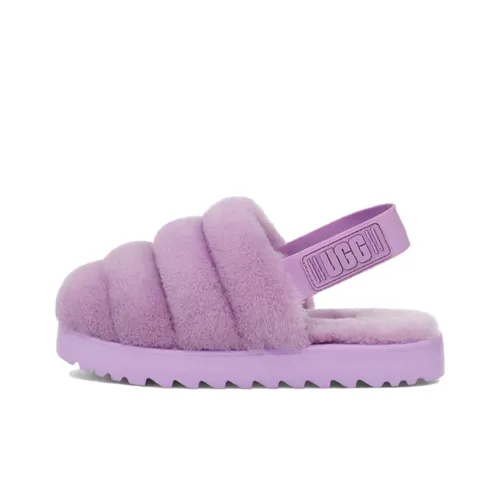 UGG Women's Super Fluff Slipper 'Lilac Bloom'