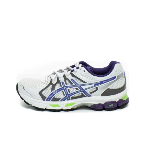 Asics Gel-Zone 2 Durable Breathable Low-Top Running Shoes Women's White Blue