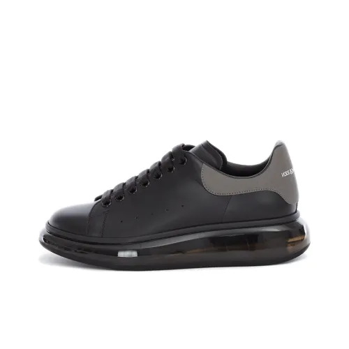 Alexander McQueen Oversized Black Reflective Tab
