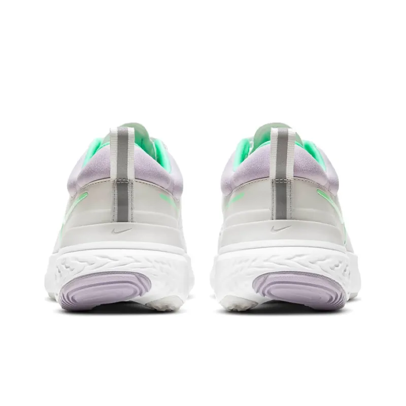 Nike React Miler 2 Platinum Tint Green Glow Women's-4