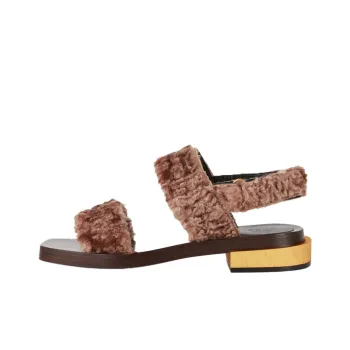 GUCCI 2015 Re Edition Beach Sandals Women's Light Purple