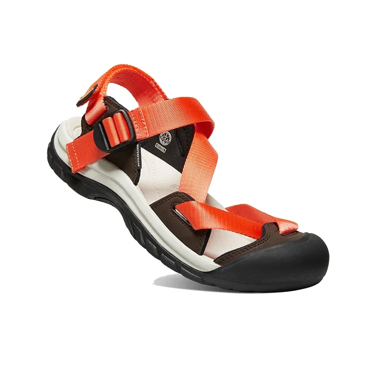 KEEN Zerraport 2 River Trekking Shoes Men's Orange-4