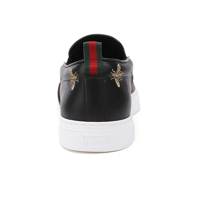 GUCCI Slip On 'Bees Black'-4