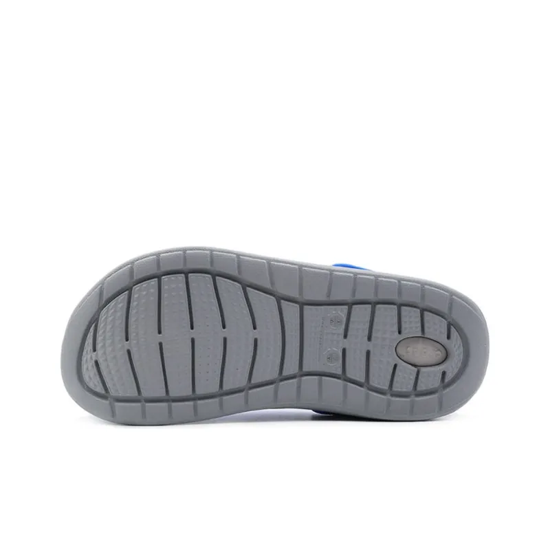 Crocs LiteRide Clogs 'Blue Slate Grey'-4
